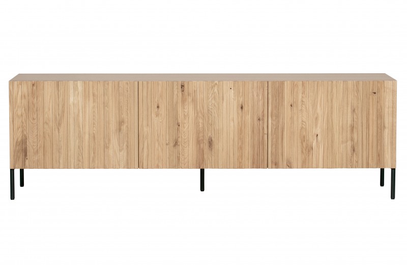 MEDIABOARD NATURAL OAK - CABINETS, SHELVES